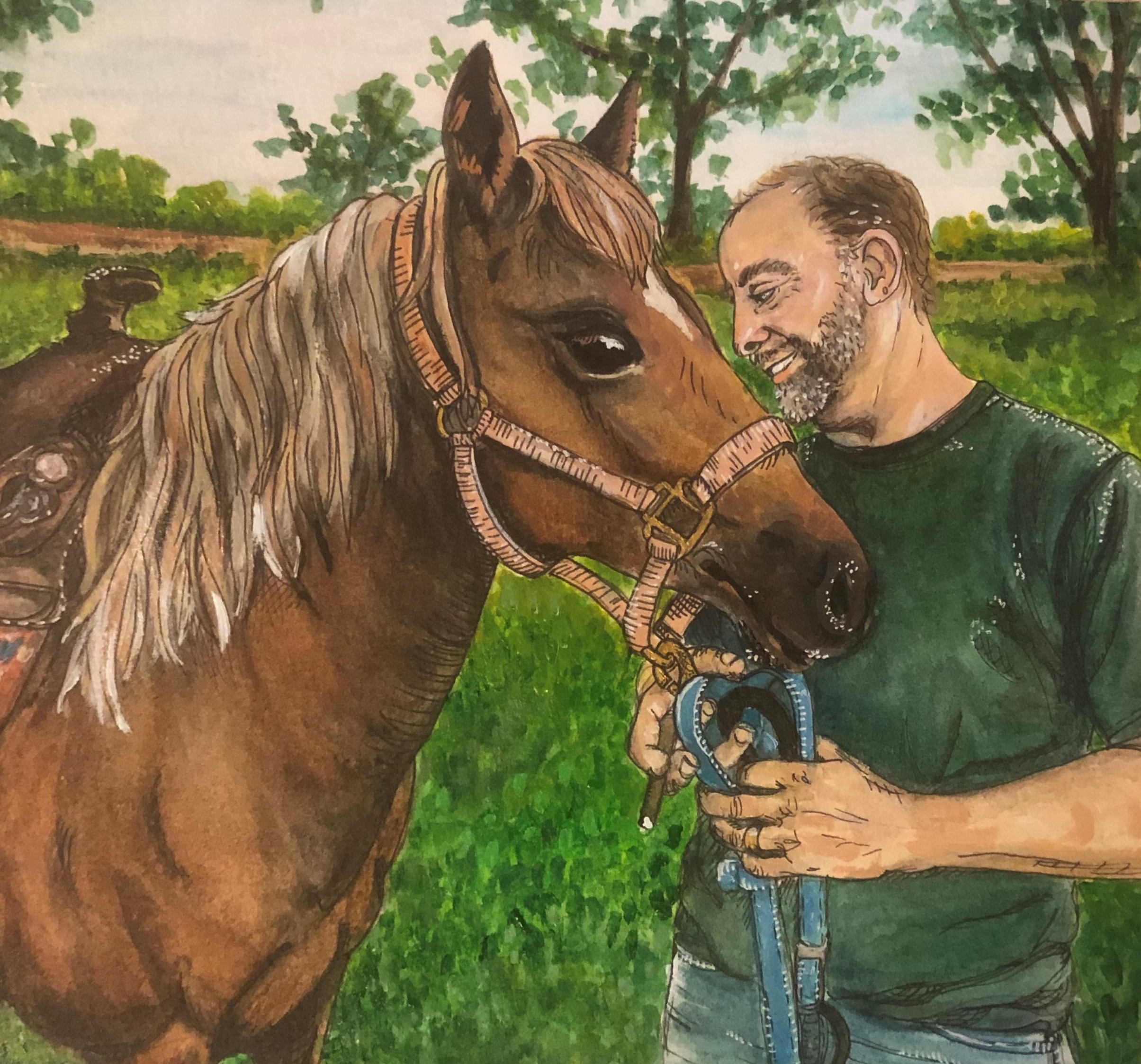 Portrait by Amy Sylvester