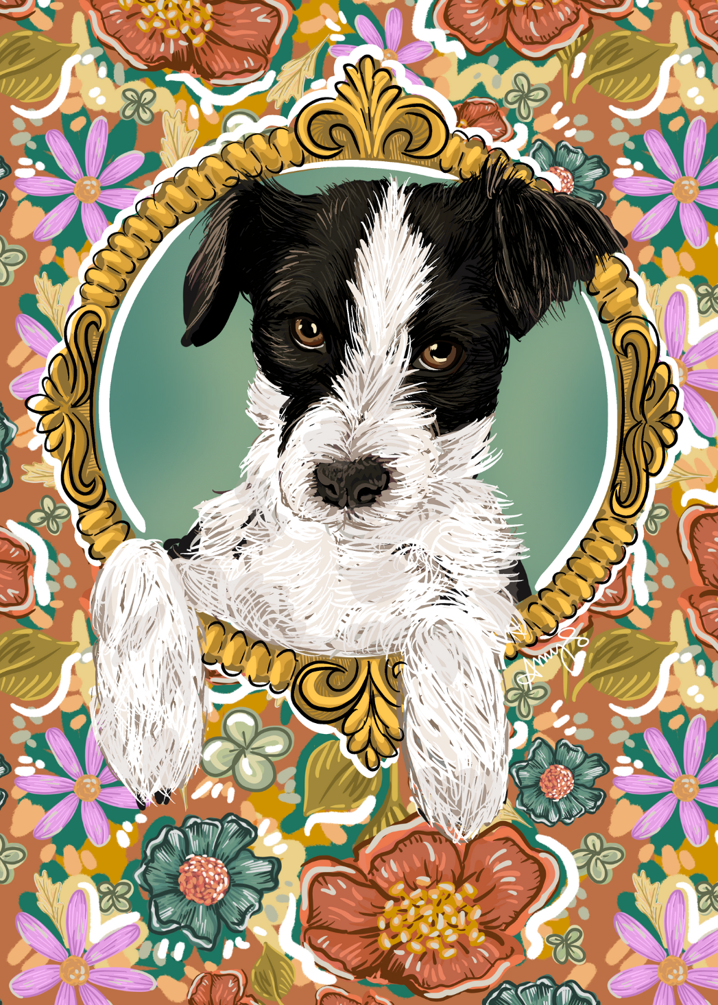 Portrait by Amy Sylvester